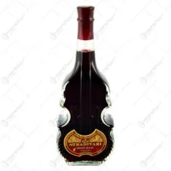 Vin rosu demisec Stradivari in sticla cu forma de vioara (0.75L)