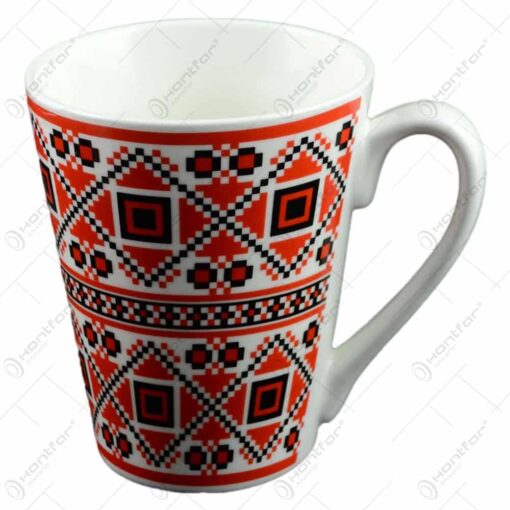 Cana ceramica cu motive traditionale 11 CM