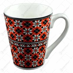 Cana ceramica cu motive traditionale 11 CM