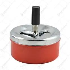 Scrumiera antivant din metal 9.5x9 CM