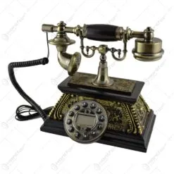 Telefon antic realizat din lemn (Model 2)
