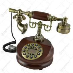 Telefon antic realizat din lemn (Model 3) - 2 modele