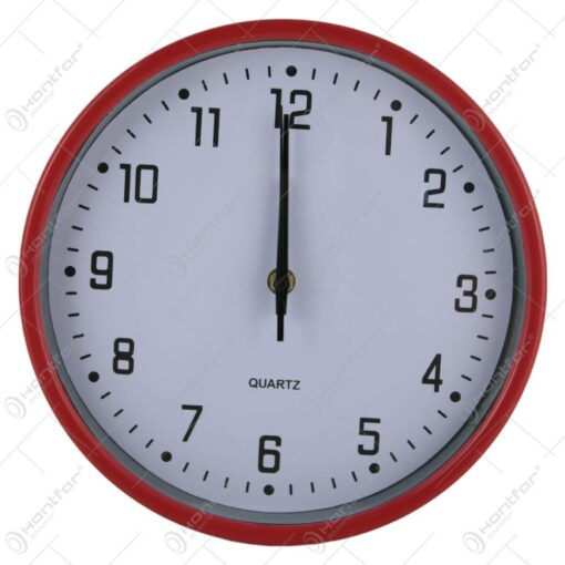 Ceas de perete din plastic 25 CM