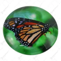 Magnet frigider Fluture din sticla 5 CM