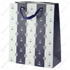 Punga cadou din hartie 26x32 CM - Anchor