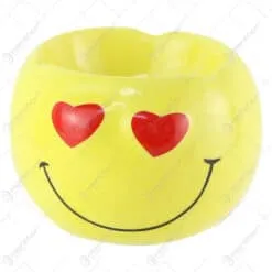 Scrumiera din ceramica Smiley 11x7 CM