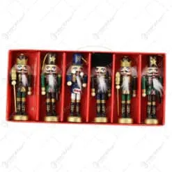 Set 6 figurine lemn