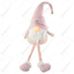 Figurina Spiridus din textil cu led 81 CM