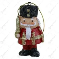 Figurina Craciun cu agatatoare 8 CM