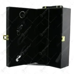 Cutie eleganta pentru 2 sticle de vin cu accesorii Classical Wine