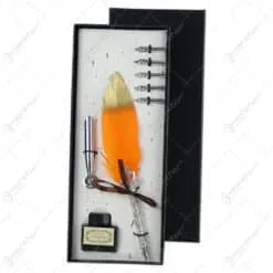 Set Pana de scris Vintage Gold - 8 piese