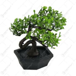 Bonsai artificial in ghiveci plastic 12 CM