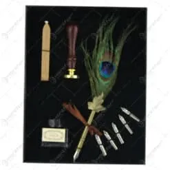 Set Pana de scris Vintage Royal - 9 piese