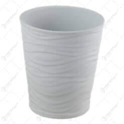Ghiveci din ceramica pentru orhidee Sonora Alb 13x15 CM