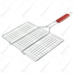 Grill pliabil pentru gratar 35x23 CM