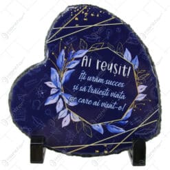 Placa ardezie "Ai reusit!" 14x14 CM