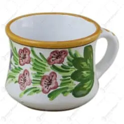 Ceasca cafea pictata manual - Grau