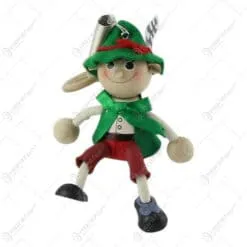 Figurina bungee jumping - Pinochio 13 CM