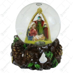 Glob de zapada Sfanta Familie 4.5x7 CM