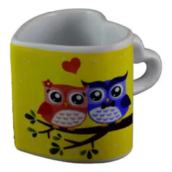 Cana ceramica in forma de Inima 9.5 cm