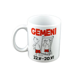 Cana ceramica 300 ml Zodiac "Gemeni" in cutie decorativa