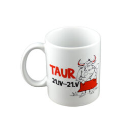 Cana ceramica 300 ml Zodiac "Taur" in cutie decorativa