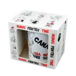 Cana ceramica 300 ml "Cea mai tare sora"
