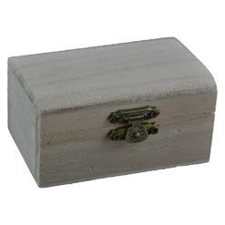 Cutie decorabila tip cufar din lemn 9x6 CM