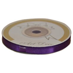 Rola panglica satin Mov 6 mm x 25 m