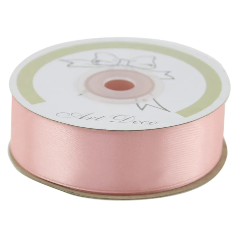 Rola panglica satin Roz 25 mm x 25 m Rola panglica satin Roz 25 mm x 25 m