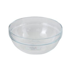 Bol din sticla transparenta 17x8 CM