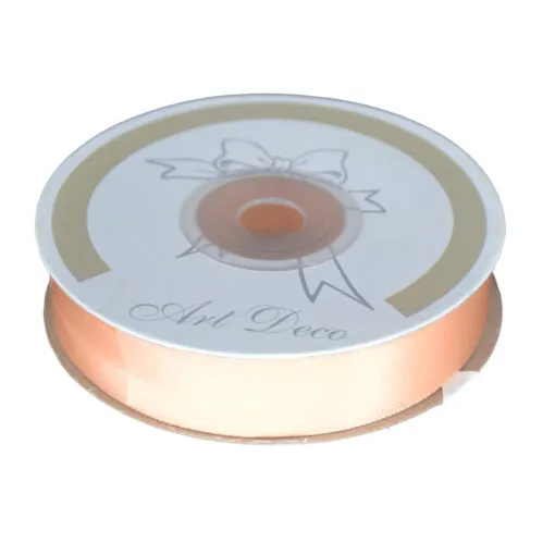 Rola panglica satin Somon 15 mm x 25 m