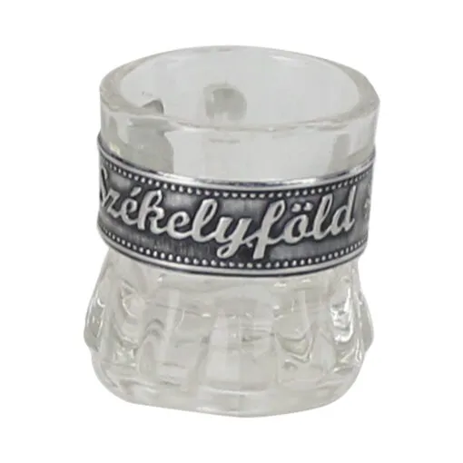 Pahar shot cu decor embosat Szekelyfold 4.5 CM