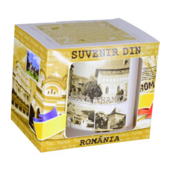 Cana ceramica cu poze 300 ml - Piatra Neamti