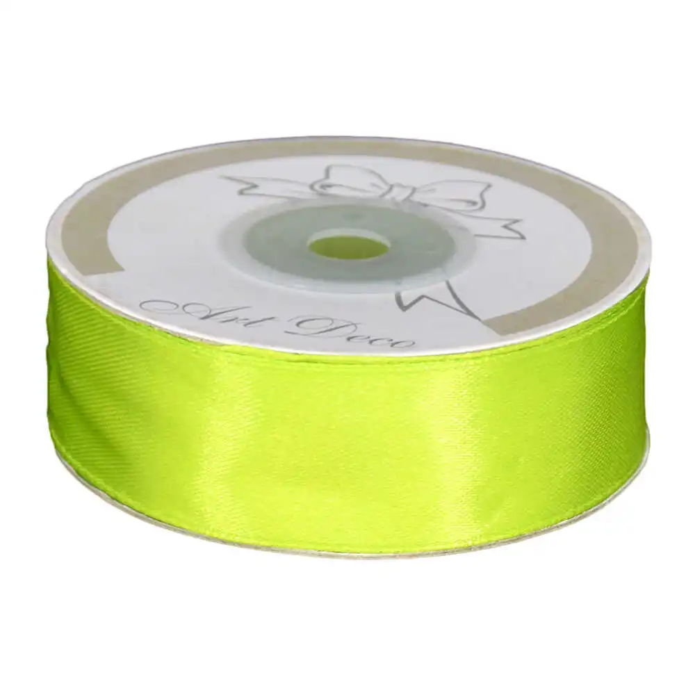 Rola panglica satin Verde deschis 25 mm x 25 m Rola panglica satin Verde deschis 25 mm x 25 m