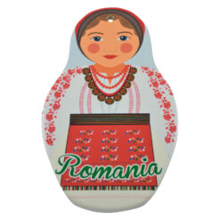 Suport oale decor din ceramica "Romania" 13x21 CM