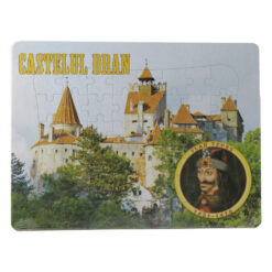 Puzzle Castelul Bran din carton 28x21 CM