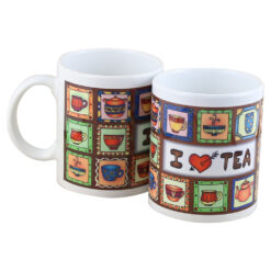 Cana ceramica "I Love Tea"