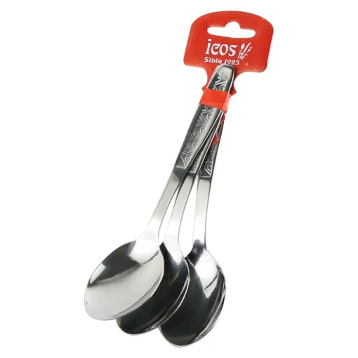Set 3 linguri din inox 19 CM