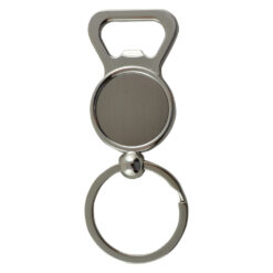 Breloc realizat din inox cu deschizator de bere (Tip 1)