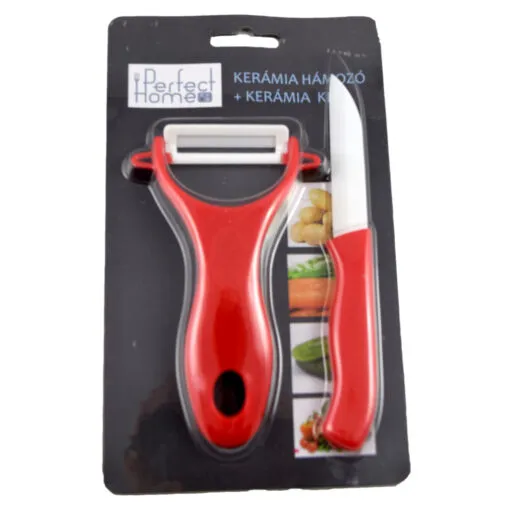 Set cutit pentru legume si fructe cu curatator