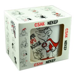 Cana ceramica 300 ml "Szuper apu bogre"