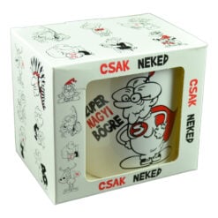 Cana ceramica 300 ml "Szuper nagyi bogre"