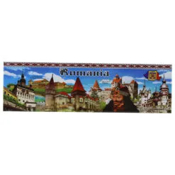 Magnet de frigider din plastic 17x5 CM - Design Romania