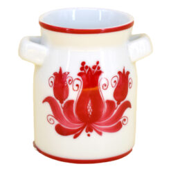 Carafe pentru decor realizate manual din ceramica si pictate cu motive traditionale - Diferite modele