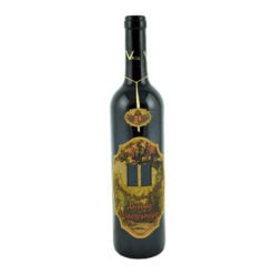 Sticla de vin rosu cu eticheta personalizata  - Boldog szuletesnapot (Model 1)