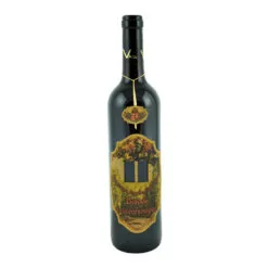 Sticla de vin rosu cu eticheta personalizata  - Boldog szuletesnapot (Model 1)
