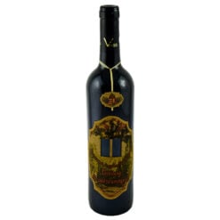 Sticla de vin rosu cu eticheta personalizata  - Boldog szuletesnapot (Model 1)