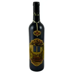 Sticla de vin rosu cu eticheta personalizata  - Boldog szuletesnapot (Model 1)