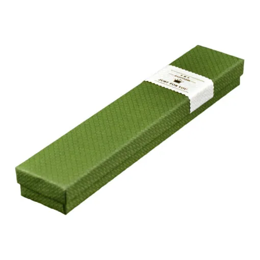 Cutiuta pentru bijuterii cu banda decorativa inscriptionata - Diferite culori (model 2)